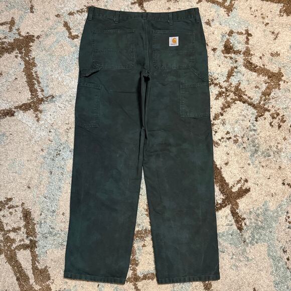 Carhartt WIP Work In Progress Single Knee Chromo Pants Treehouse Size 36x32 - Picture 1 of 5